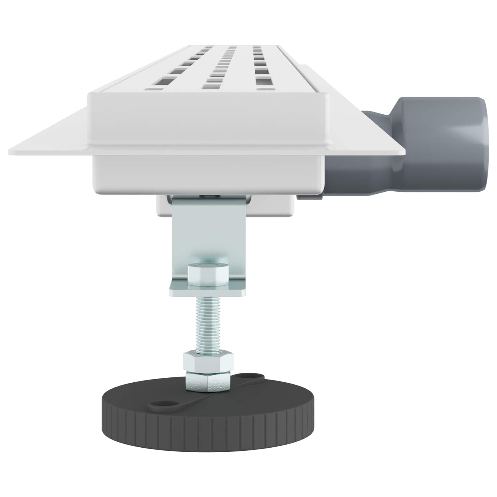 Drenaggio Doccia Con Copertura In Vetro Argento 90 cm - Image 5