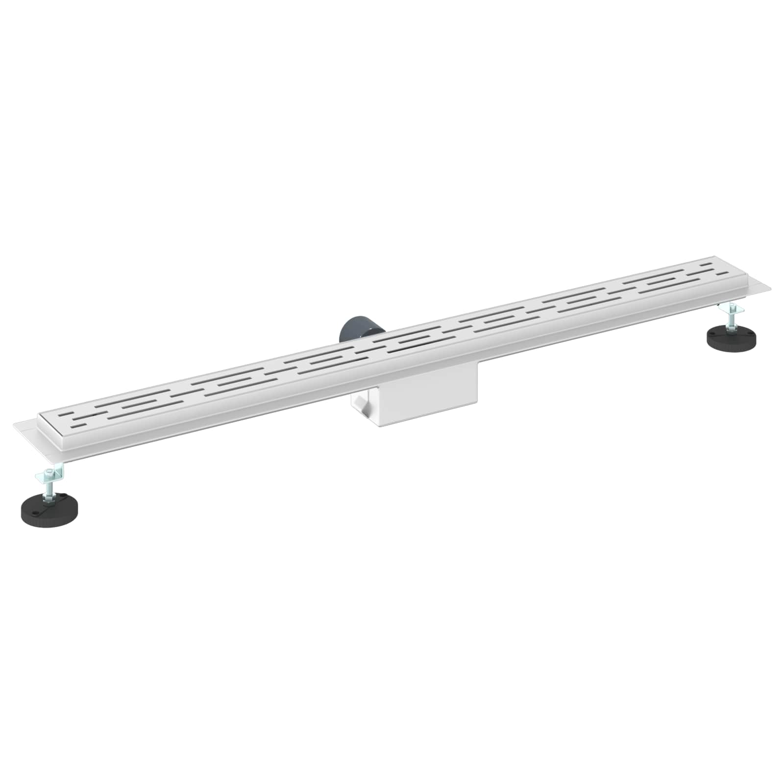 Drenaggio Doccia Con Copertura In Vetro Argento 90 cm - Image 6