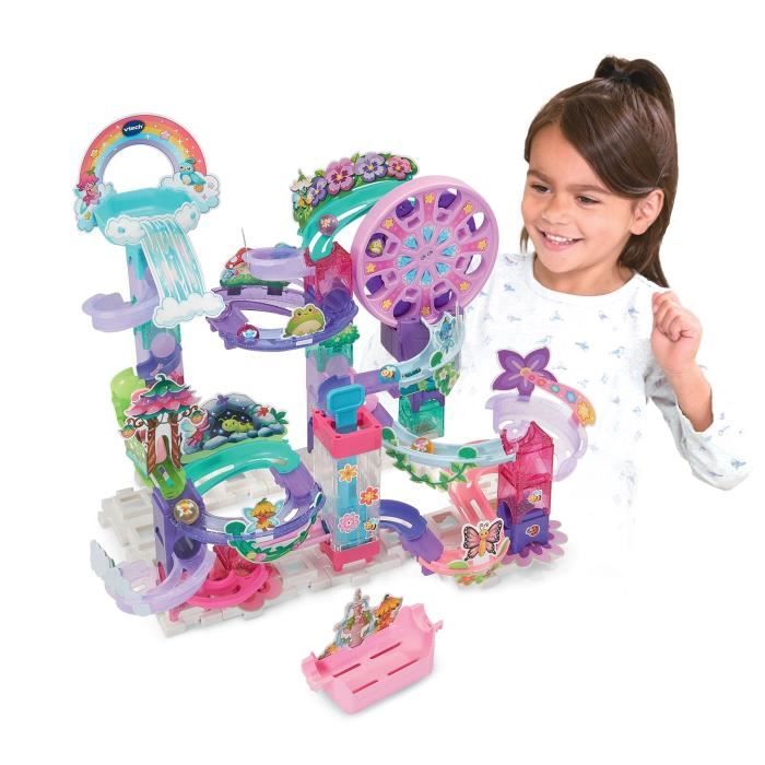 Vtech - Marble Rush - Set Giardino Delle Fate M500e - Multicolore