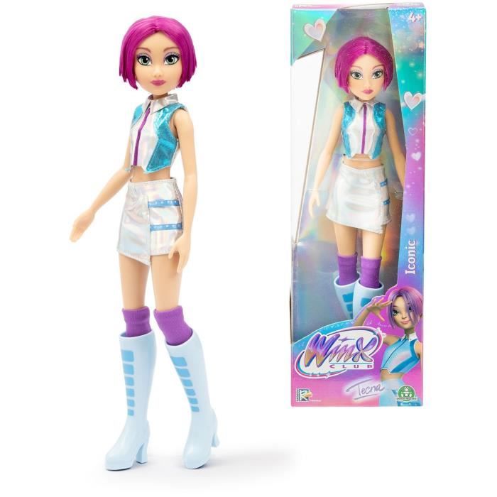 Bambola Winx - Serie Iconic Tecna - 26 Cm - Età 3+ - Wnx776