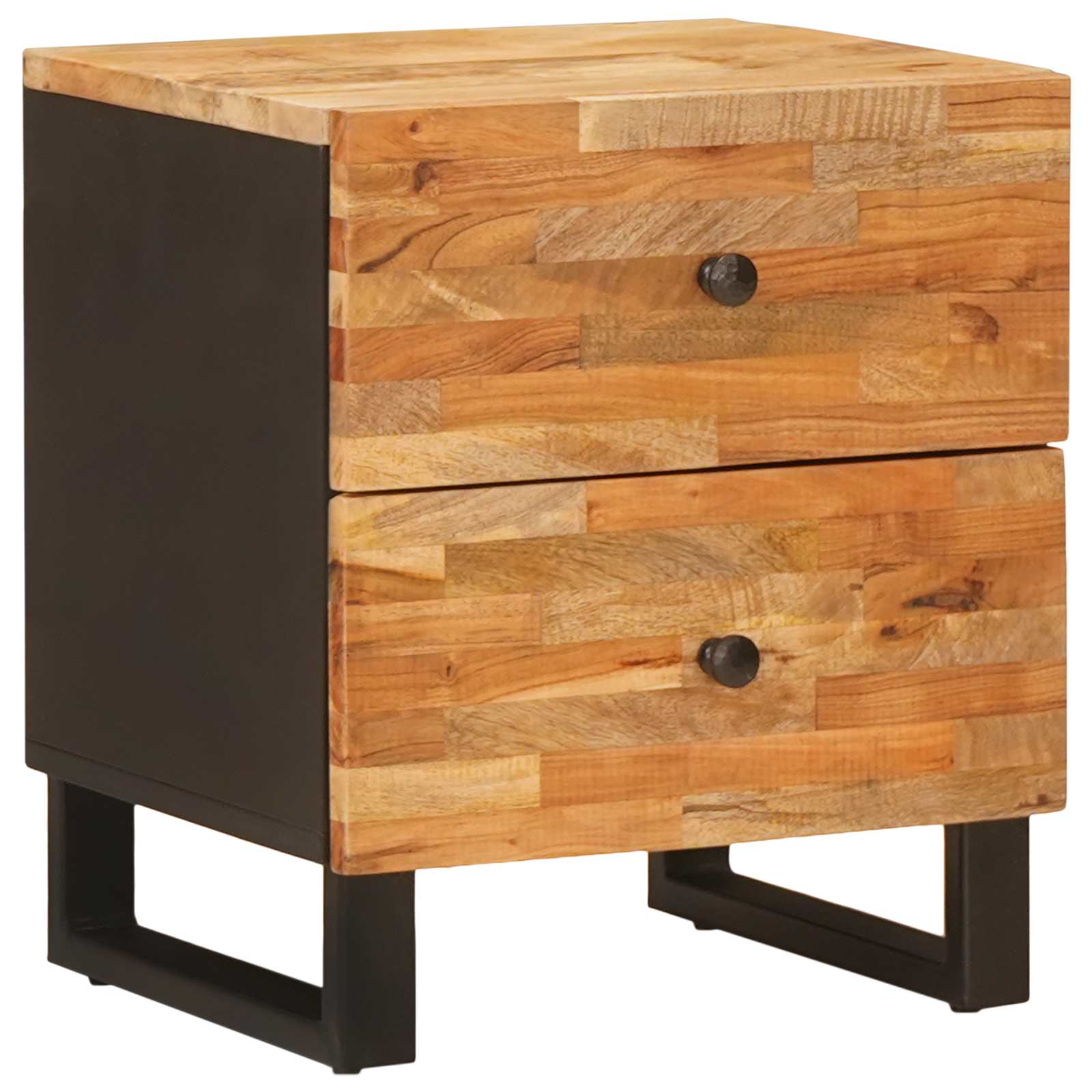 Armadio Da Notte Con Cassetto Marrone 40 X 33,5 X 46 cm
