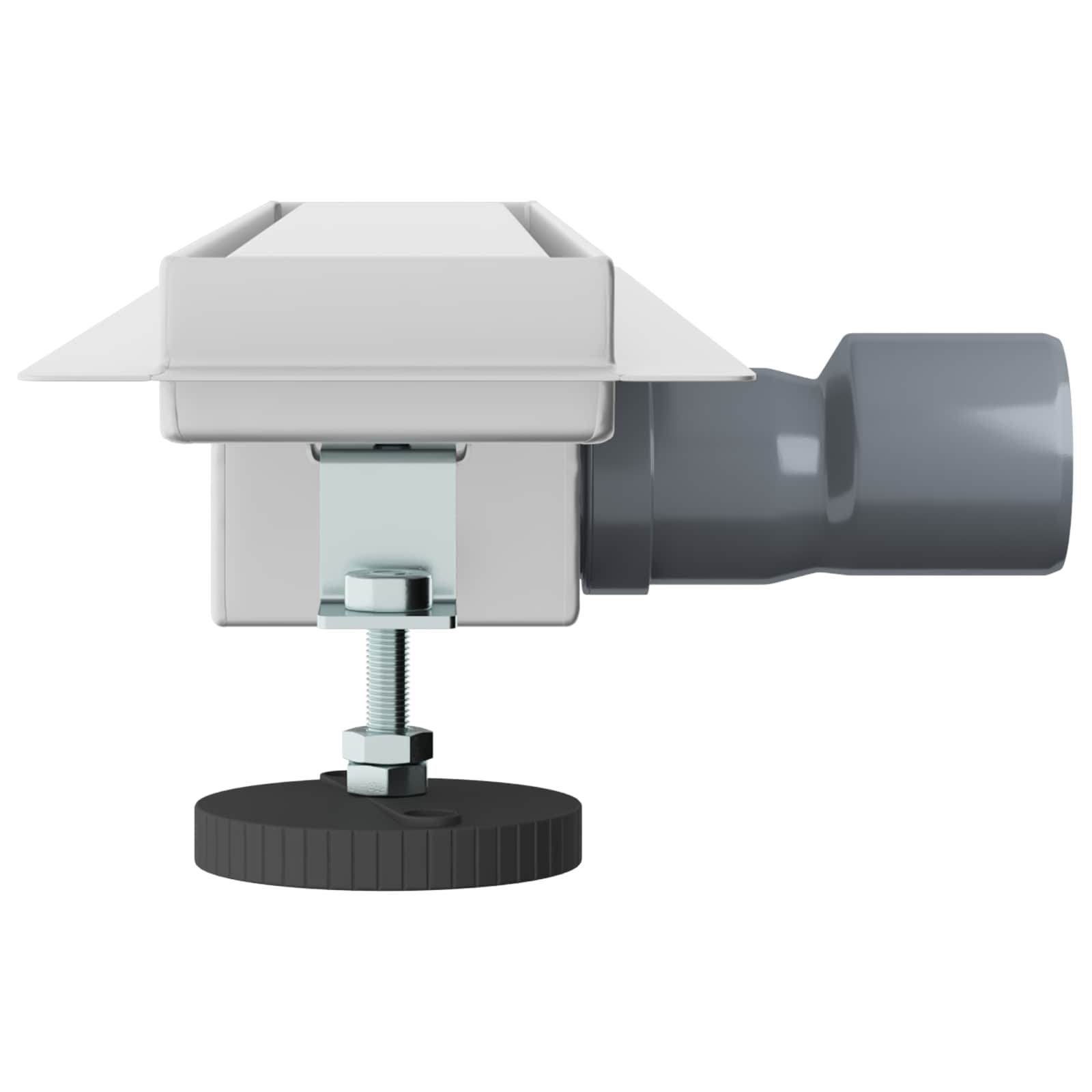 Drenaggio Doccia Con Copertura In Vetro Argento 60 cm - Image 5