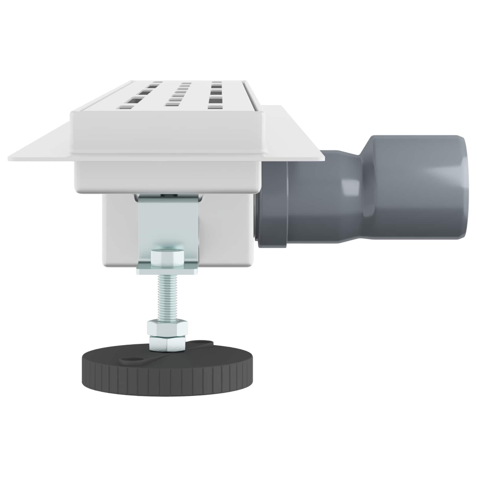 Drenaggio Doccia Con Copertura In Vetro Argento 60 cm - Image 5