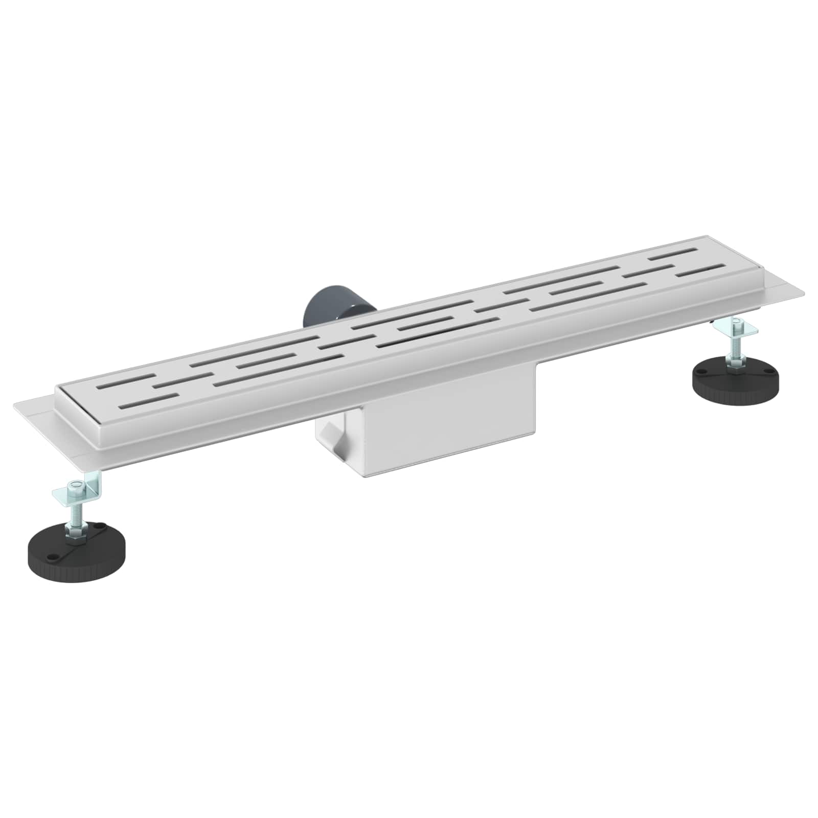 Drenaggio Doccia Con Copertura In Vetro Argento 60 cm - Image 6