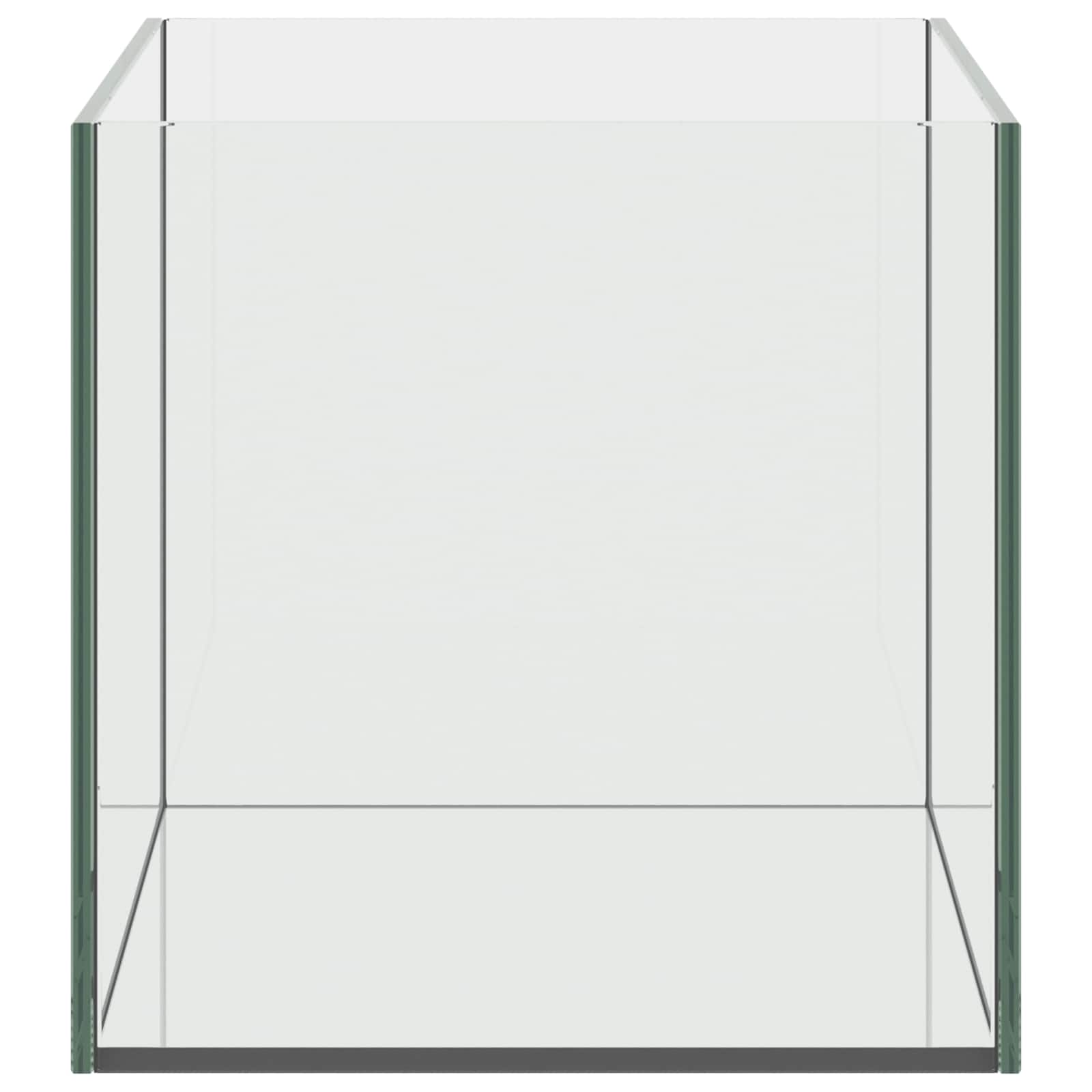 Acquario Con Archiviazione Bianco Vetro - Image 6