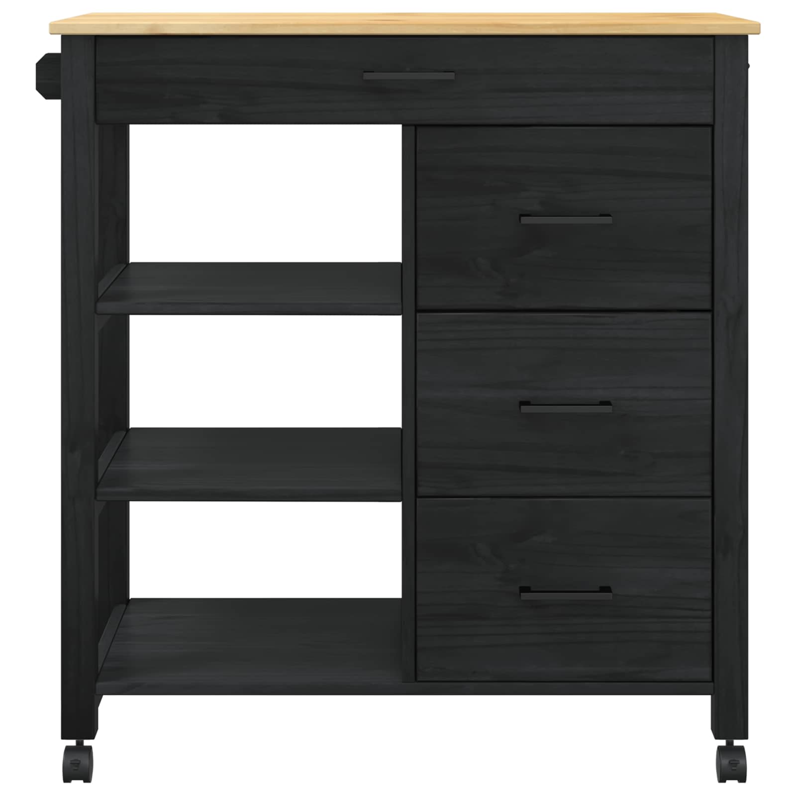 Carrello Da Cucina Nero - Image 5