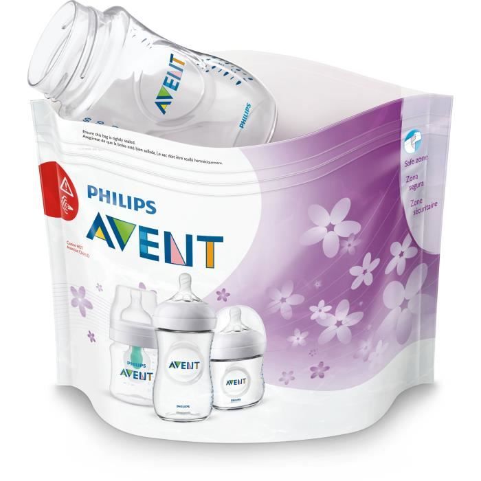 Sacchetti Per Sterilizzazione - Philips Avent - Microonde - 5 Sacchetti