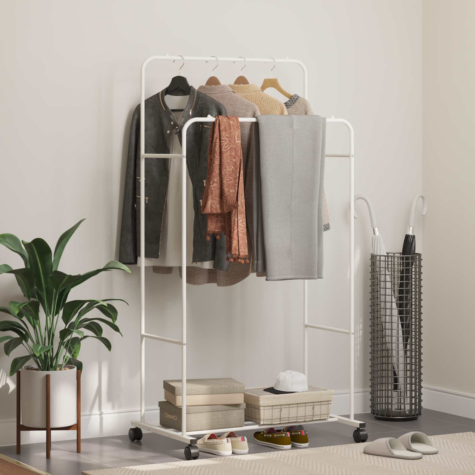 Stendibiancheria Tinta Unita Bianco