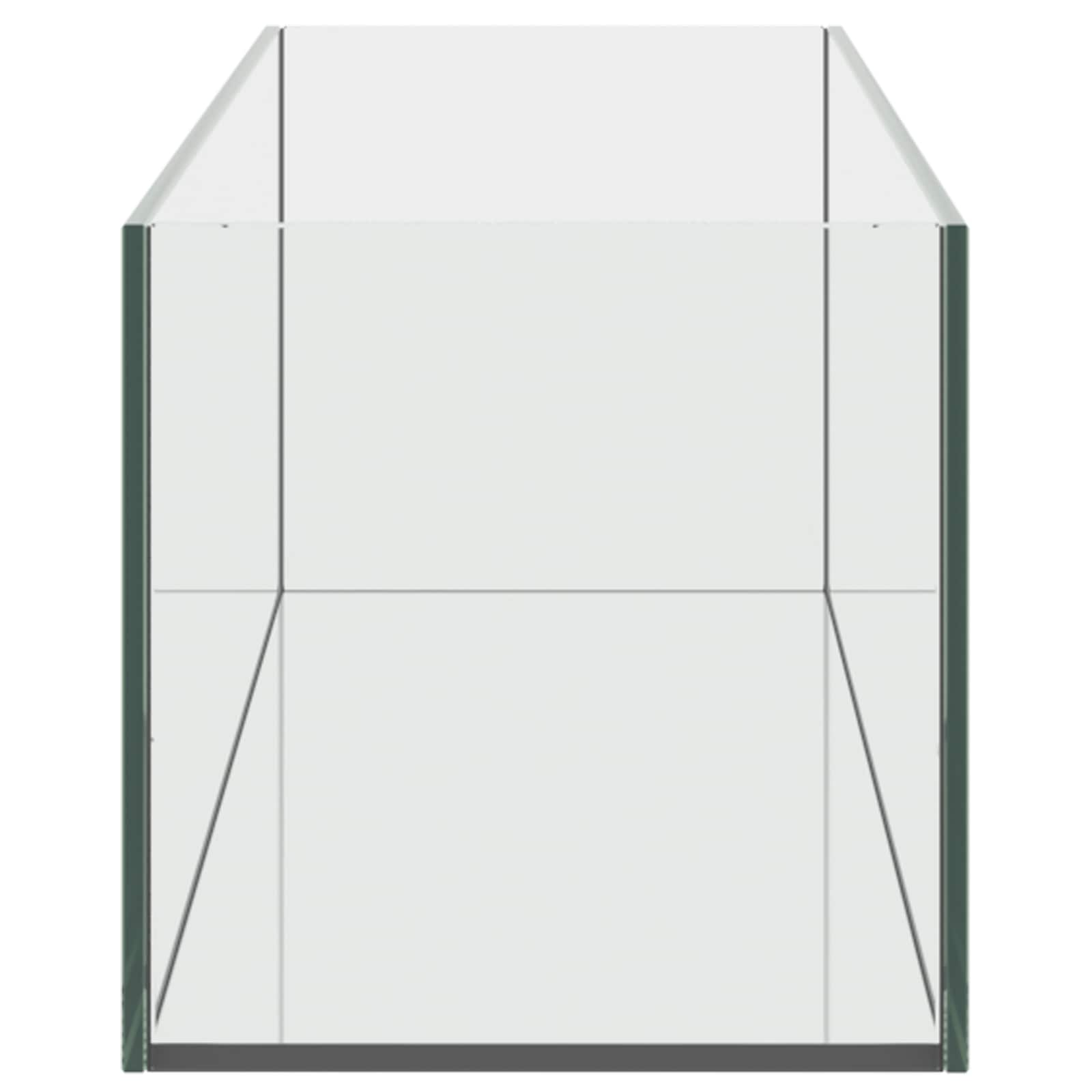 Acquario Con Archiviazione Bianco Vetro - Image 6