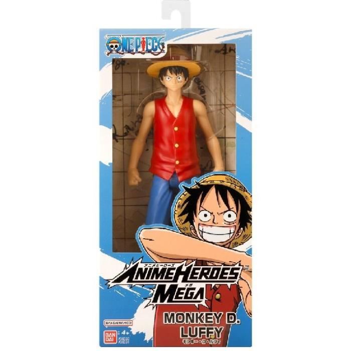 One Piece Figure - Bandai - Anime Heroes Mega - 38331 - Luffy - 30 cm