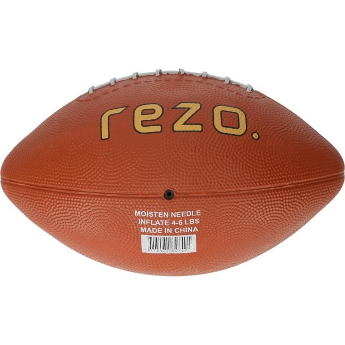 Football Americano - Rezo - Gomma - Taglia 3 - Marrone - Per Svago