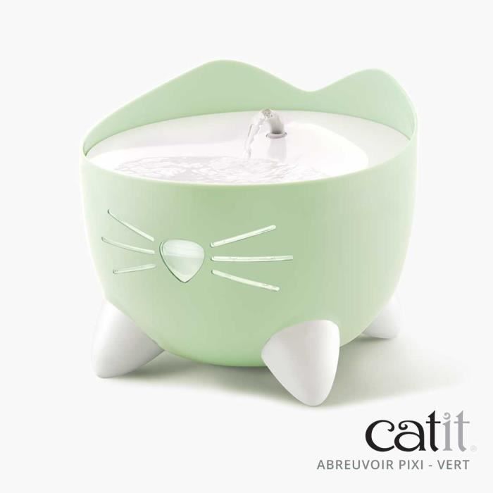 Cat It Fontana Automatica Per Gatti - 2,5 L - Verde
