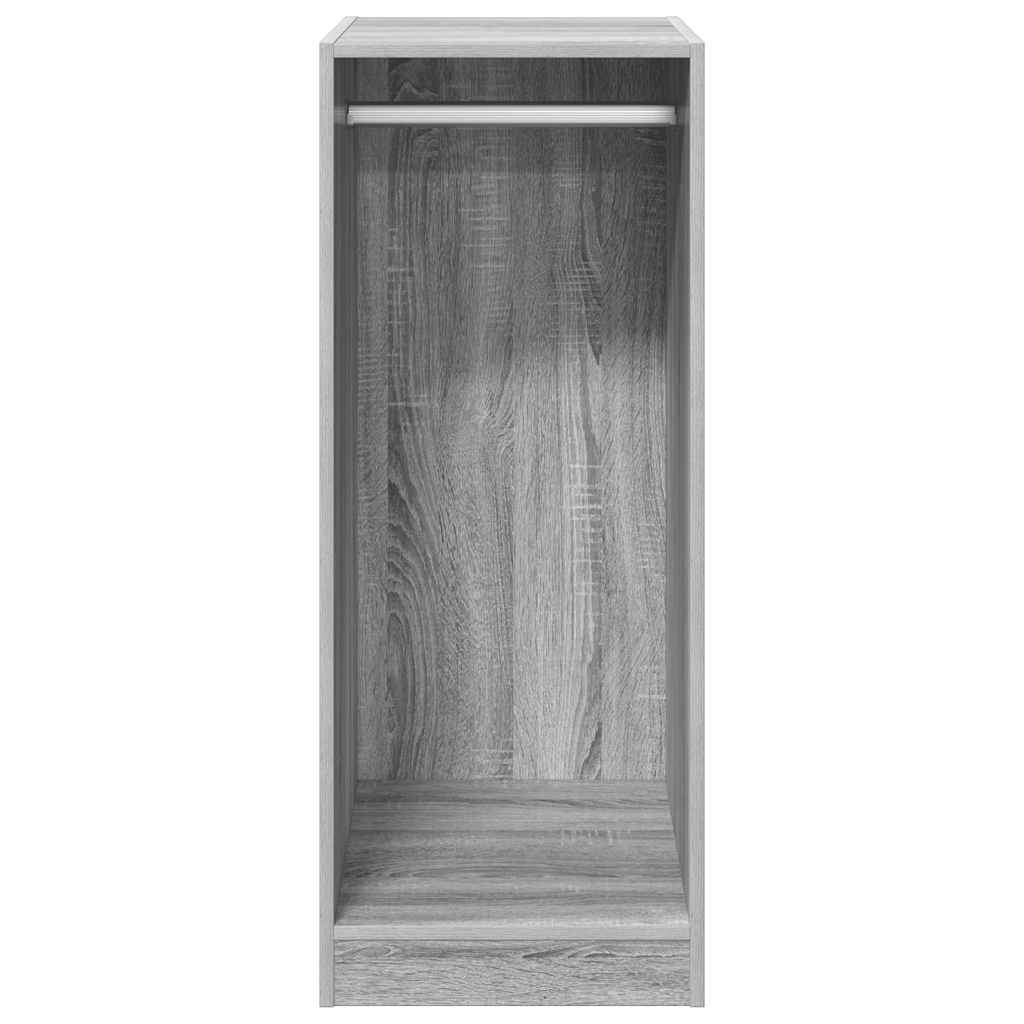 Armadio Grigio Sonoma 48x41x102 Cm In Legno Multistrato - Image 4