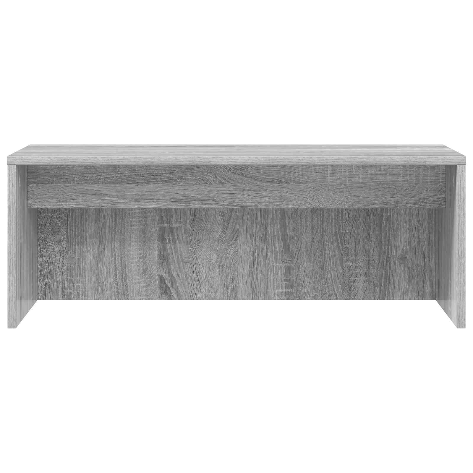 Scrivania A Parete Grigio Sonoma 80 X 45 X 30 cm - Image 5