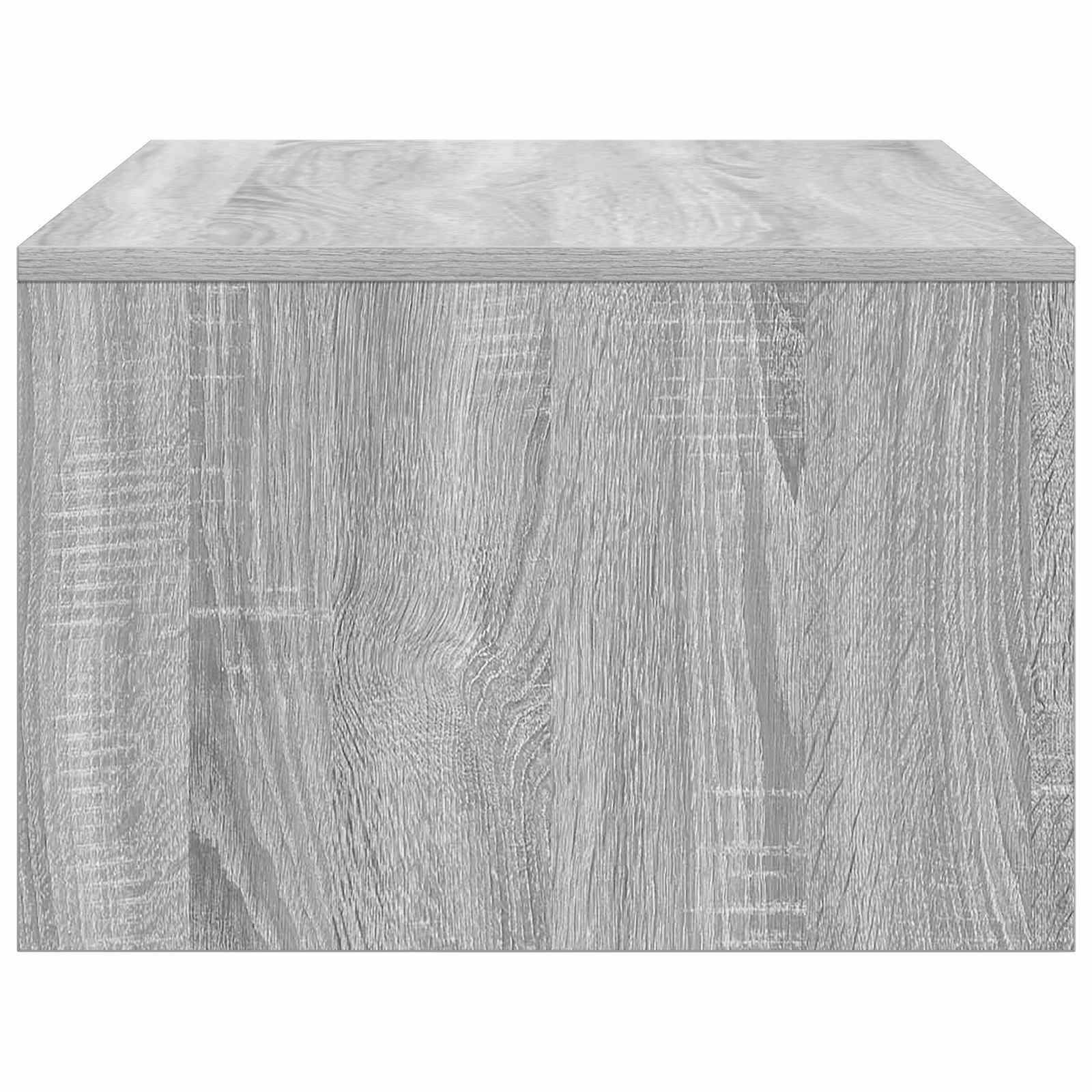 Scrivania A Parete Grigio Sonoma 80 X 45 X 30 cm - Image 6
