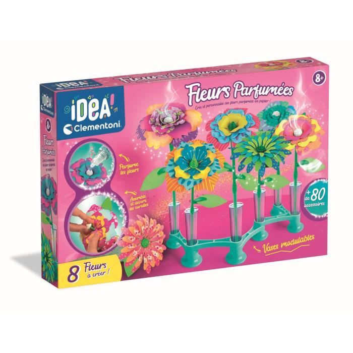 Clementoni - Fiori Profumati Da Creare - 7 Creazioni - Idea - Per Bambini Dai 7 Anni