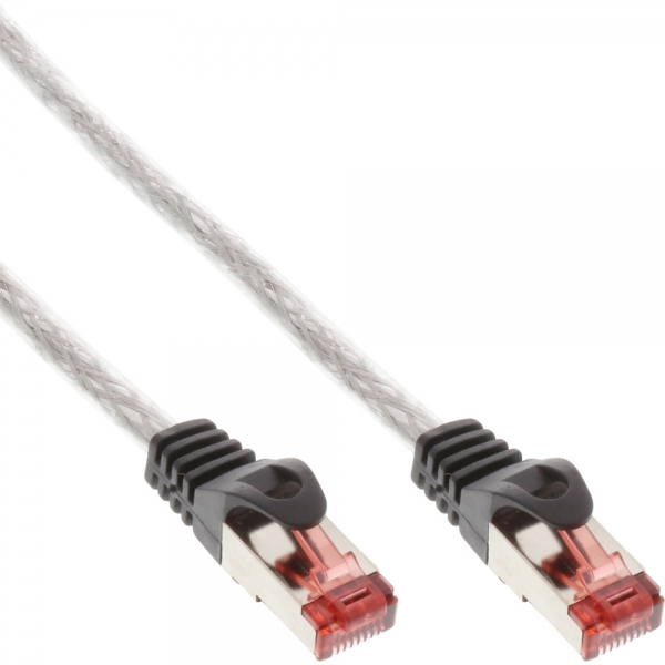 Cavo Patch Inline - S/ftp (pimf) - Cat.6 - 250 Mhz - Pvc - Rame - Trasparente - 1,5 M