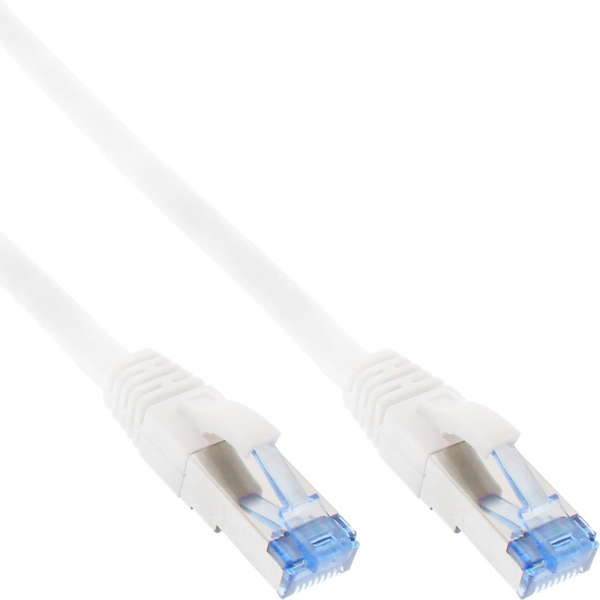 Cavo Patch Inline - S/ftp (pimf) - Cat.6a - Senza Alogeni - Bianco - 3 M