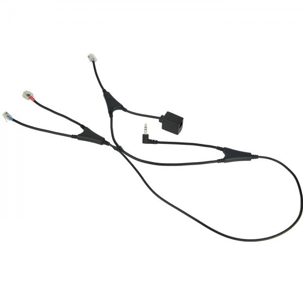Jabra MsH-Adapterkab. Für Gn Pro?94xx/920/go?64xx (gewinkelt)