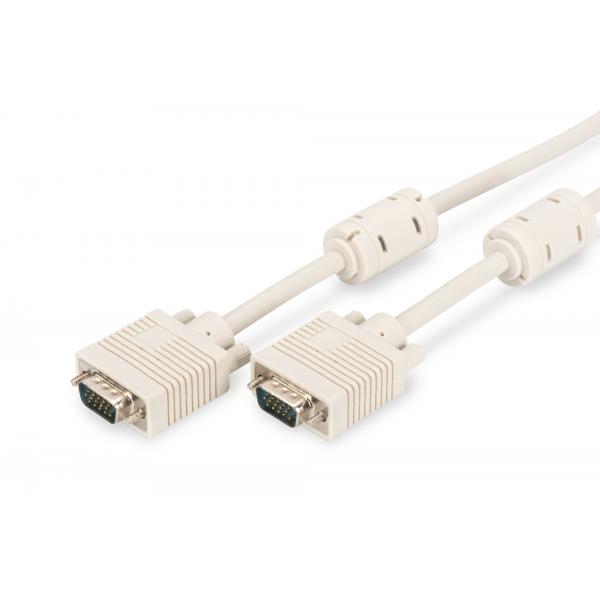 Cavo Di Collegamento Monitor Vga Digitus, Hd15/st - Hd15/st