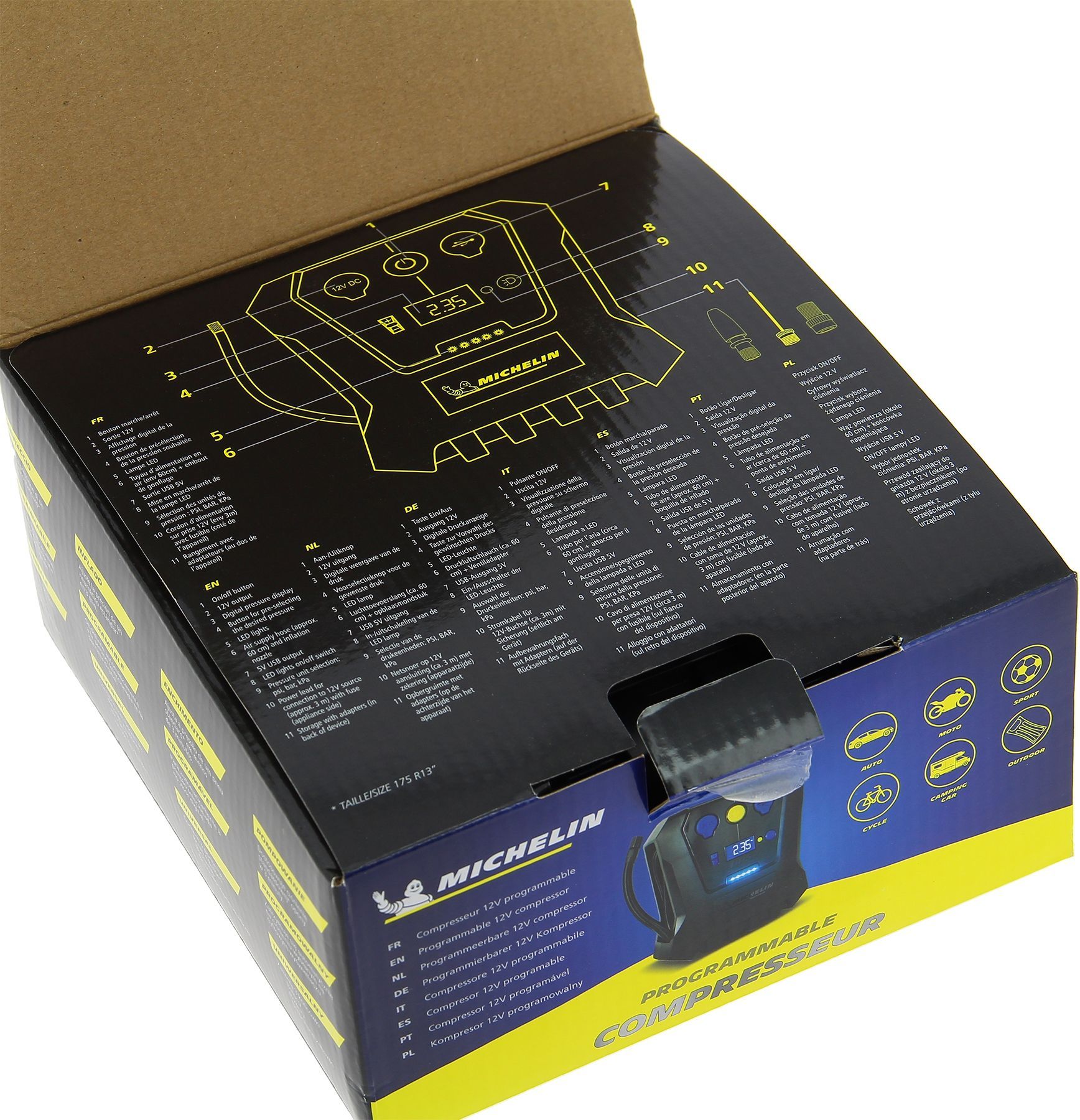 Compressore Programmabile Michelin 12v 7 Bar - Image 4