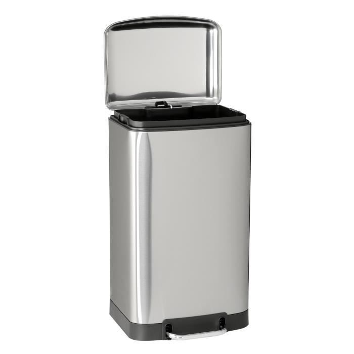 Pattumiera A Pedale Kitchen Move Greenwich - 40l - Acciaio Inox - Image 3
