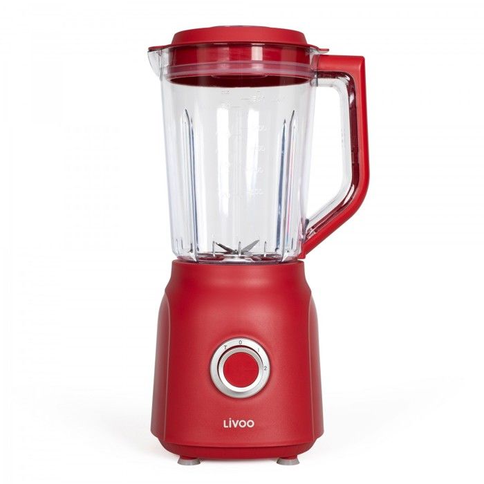 Frullatore 1,5 L - Livoo - Dop242r - Rosso Peperoncino