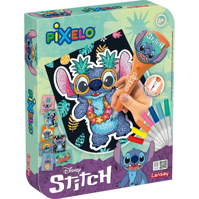 Giocattolo - Lansay - Pixelo Stitch - 8 Illustrazioni - Multicolore - Dai 6 Anni