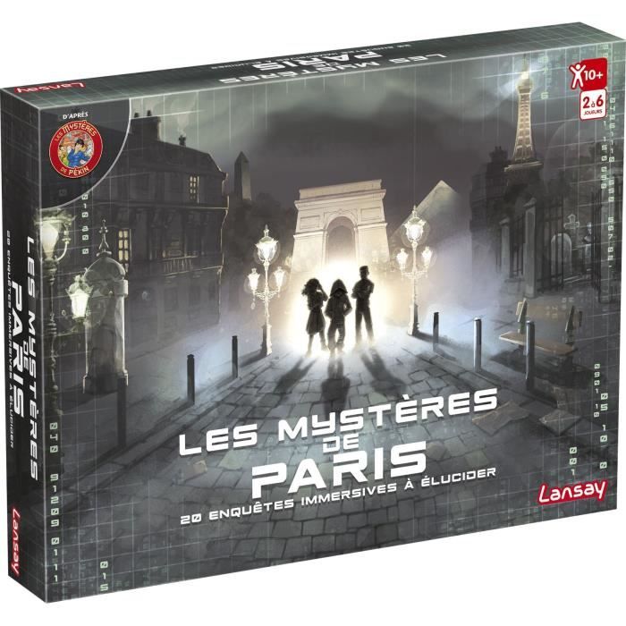 Gioco Da Tavolo - Lansay - 75145 - Les Mysteres De Paris 10+