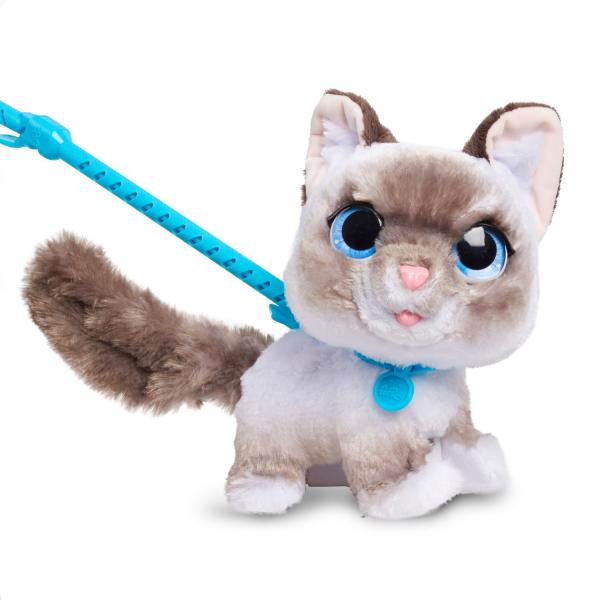 Giocattolo Interattivo - Furreal Friends - Big Walking Kitten 23 Cm - Animale Interattivo Con Guinzaglio