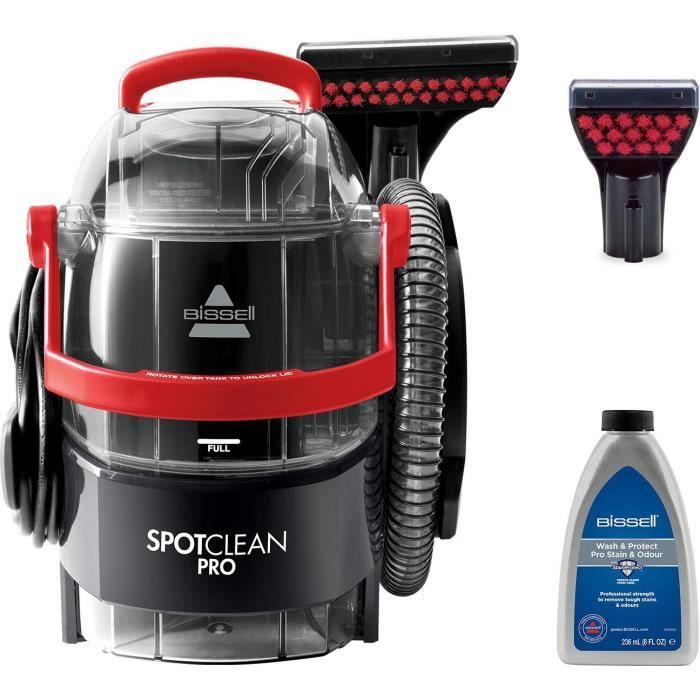 Bisel Spot Clean Pro 1558n - Idropulitrice Portatile - Serbatoio Da 3,5 L - Tubo Da 1,5 M - Cavo Da 6,5 M