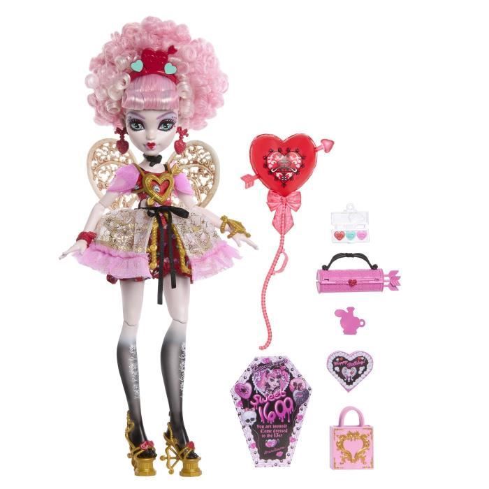 Monster High - Bambola Mostruosa Cupido Asteria Per Il Compleanno - Bambola - Monster High - Jbg77