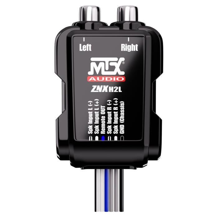 "adattatore - Mtx Audio - Cavi Da Altoparlante A Rca 8v - Uscita ""remote"""