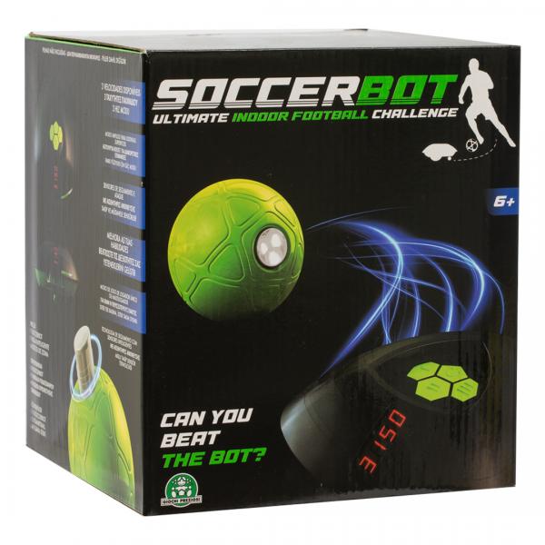 Robot Allenatore Di Calcio - Giochi Preziosi - Smart Ball Soccer Bot - Solo O Multiplayer - Da 6 Anni - Mr100