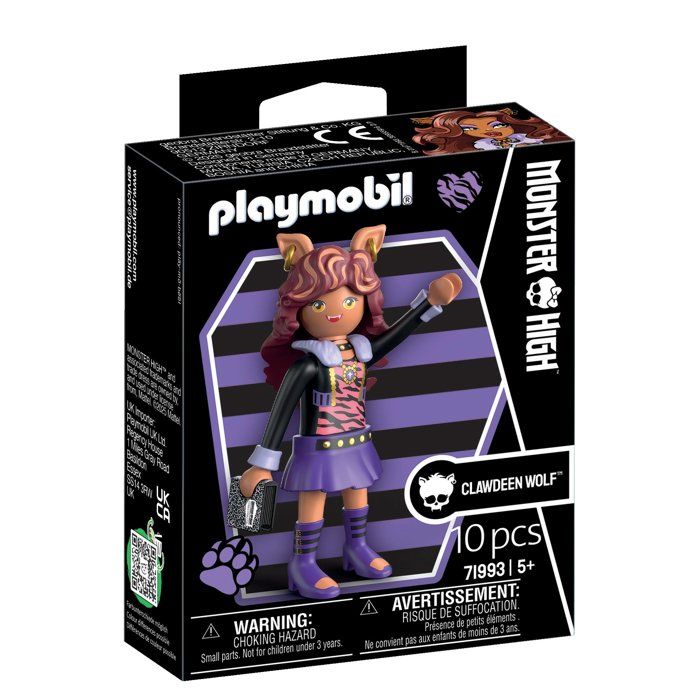 Playmobil 71993 Monster High Clawdeen Wolf, Età 4