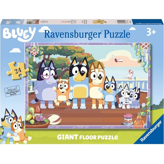 Puzzle Giant Bluey 24 Pezzi - 3 Anni - Ravensburger -05622