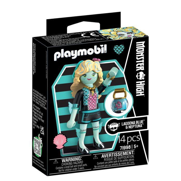 Playmobil 71998 Monster High Lagoona Blue, Dai 4 Anni In su
