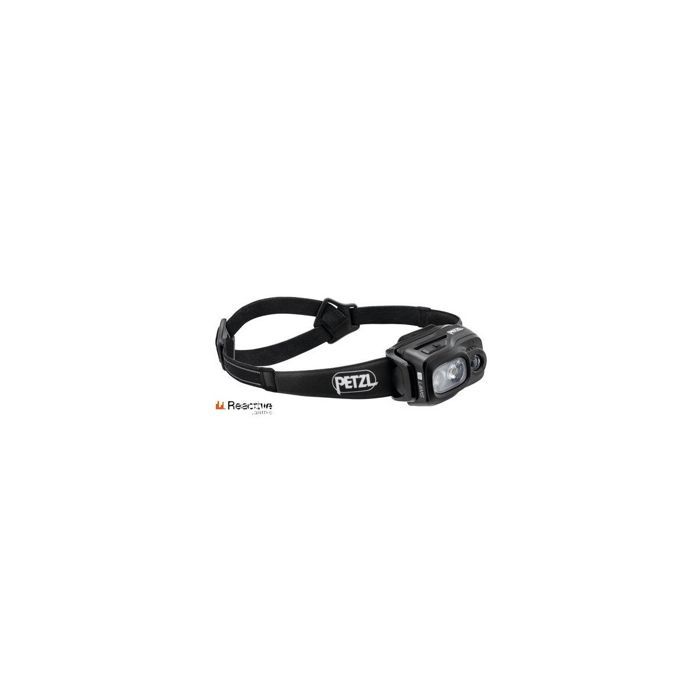 Lampada Frontale Multisport - Petzl - Swift Rl - 1100 Lumen - Fascia Riflettente - Batteria Ricaricabile - Nera