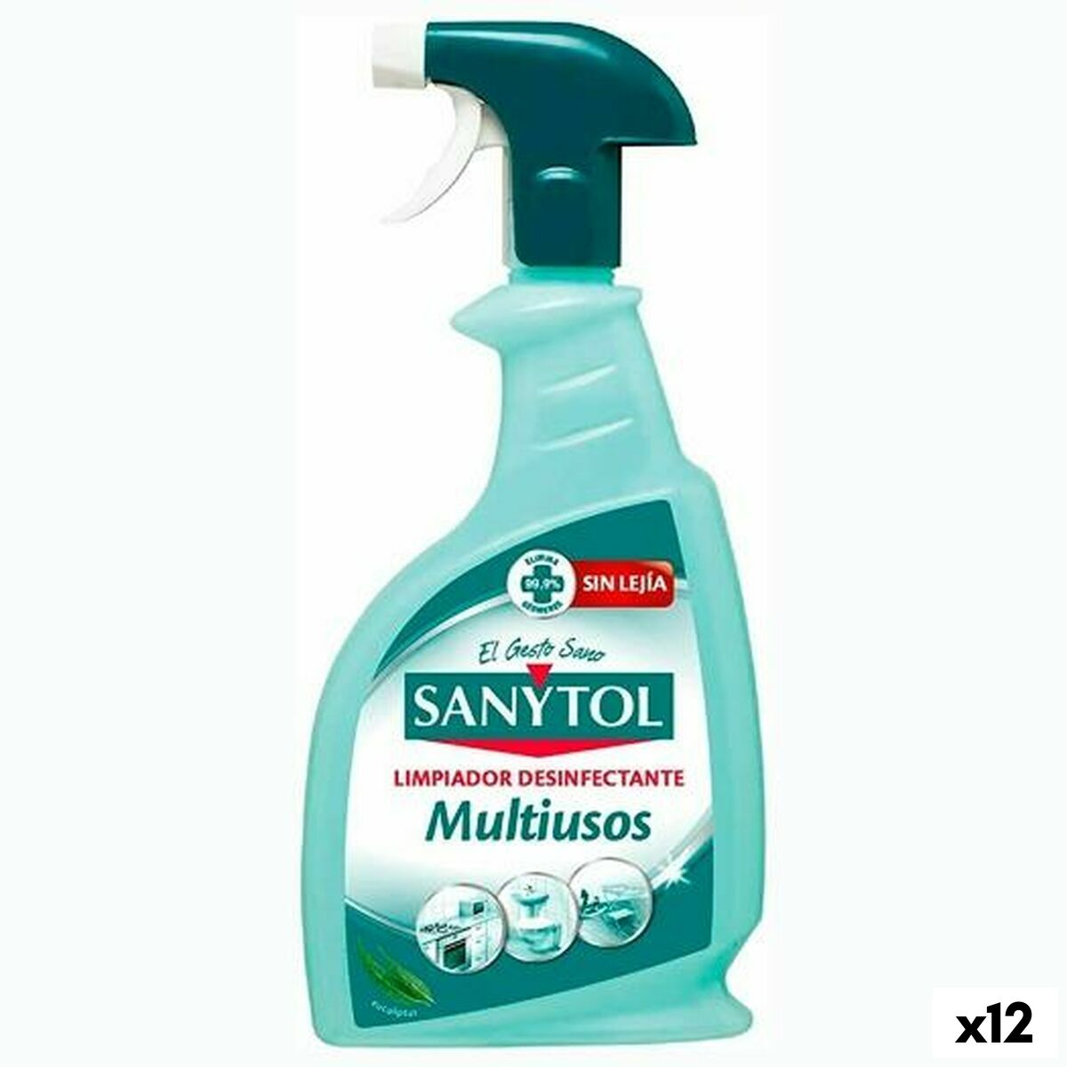 Detergente Sanytol 750 Ml Disinfettante Multiuso (12 Unità)