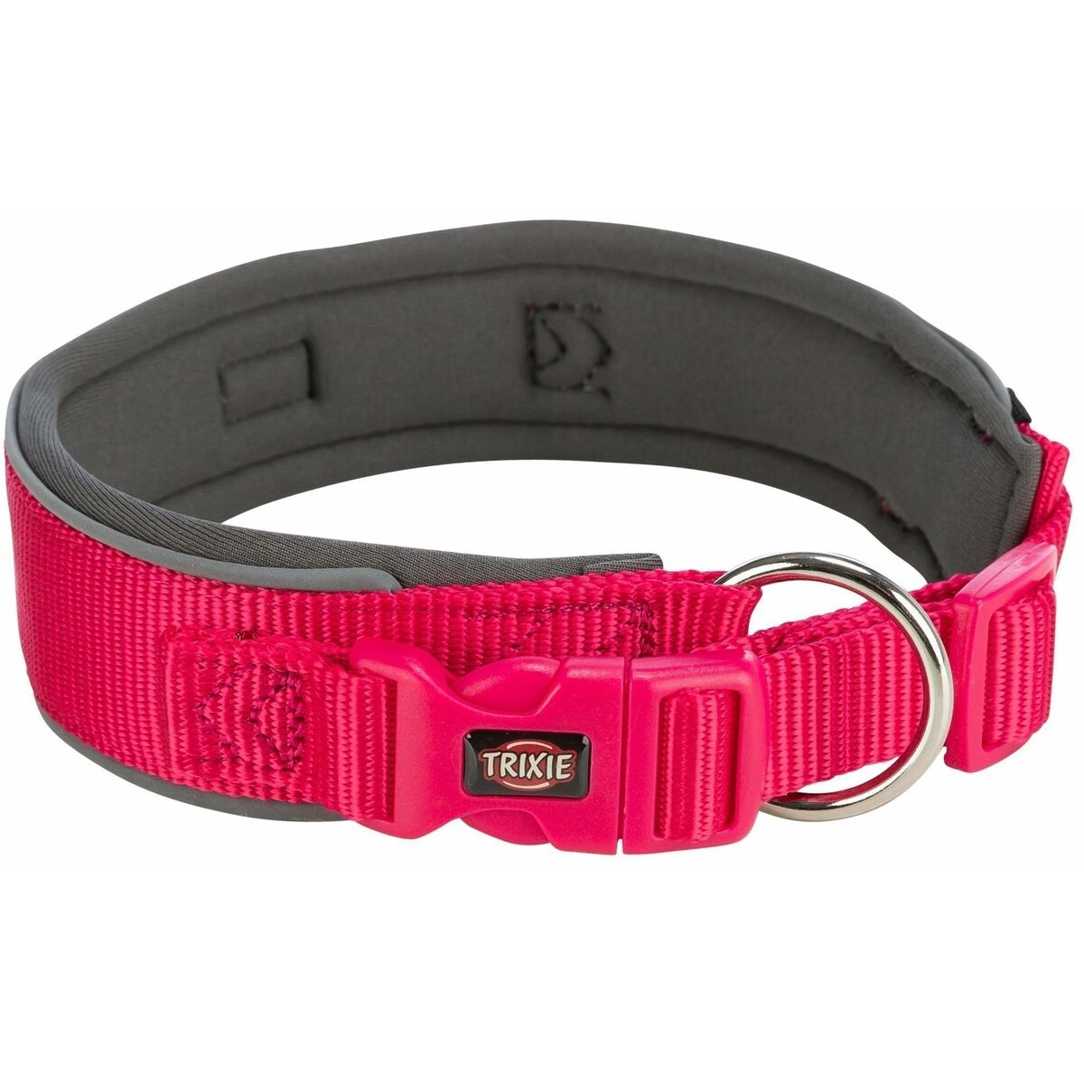 Collare Per Cani Trixie Premium Grafite Fucsia L 46-55 cm
