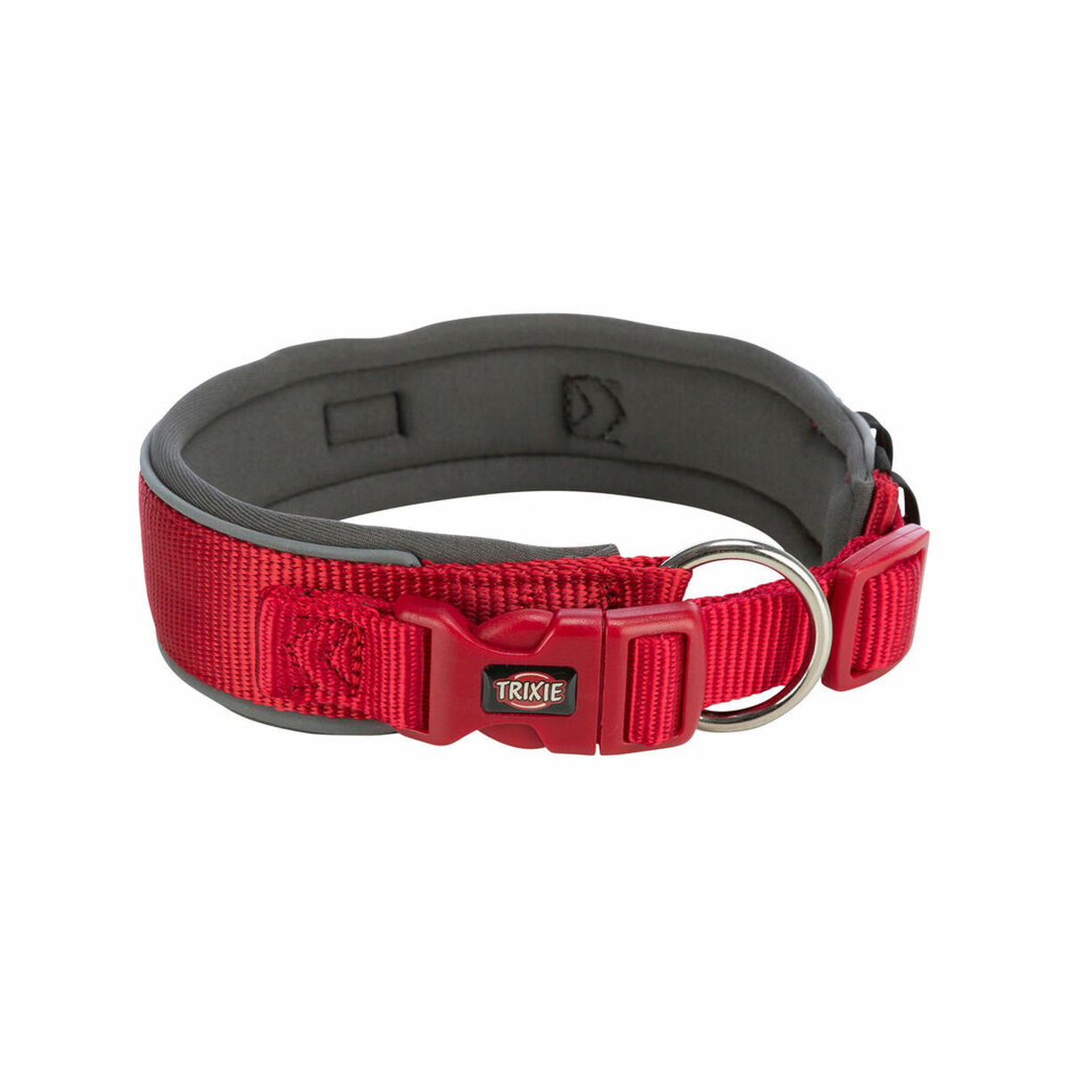 Collare Per Cani Trixie Premium Rosso Grafite M/l 40-48 cm