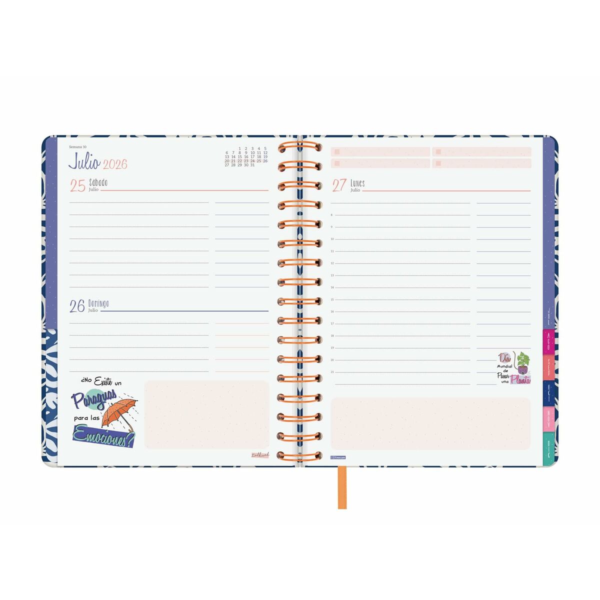 Agenda Finocam Talkual A5 15,5 X 21,7 Cm 2026 - Image 6