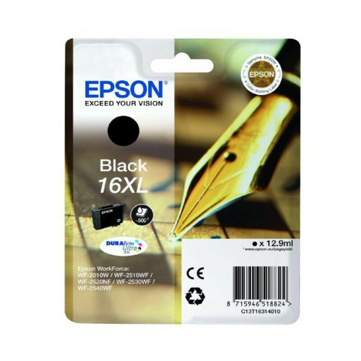 Cartuccia D'inchiostro Compatibile Epson T16xl Colore:ciano