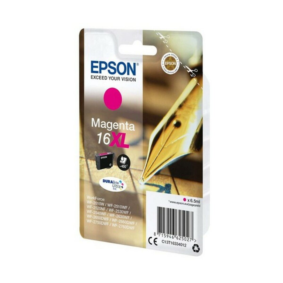 Cartuccia D'inchiostro Compatibile Epson T16xl Colore:ciano - Image 3