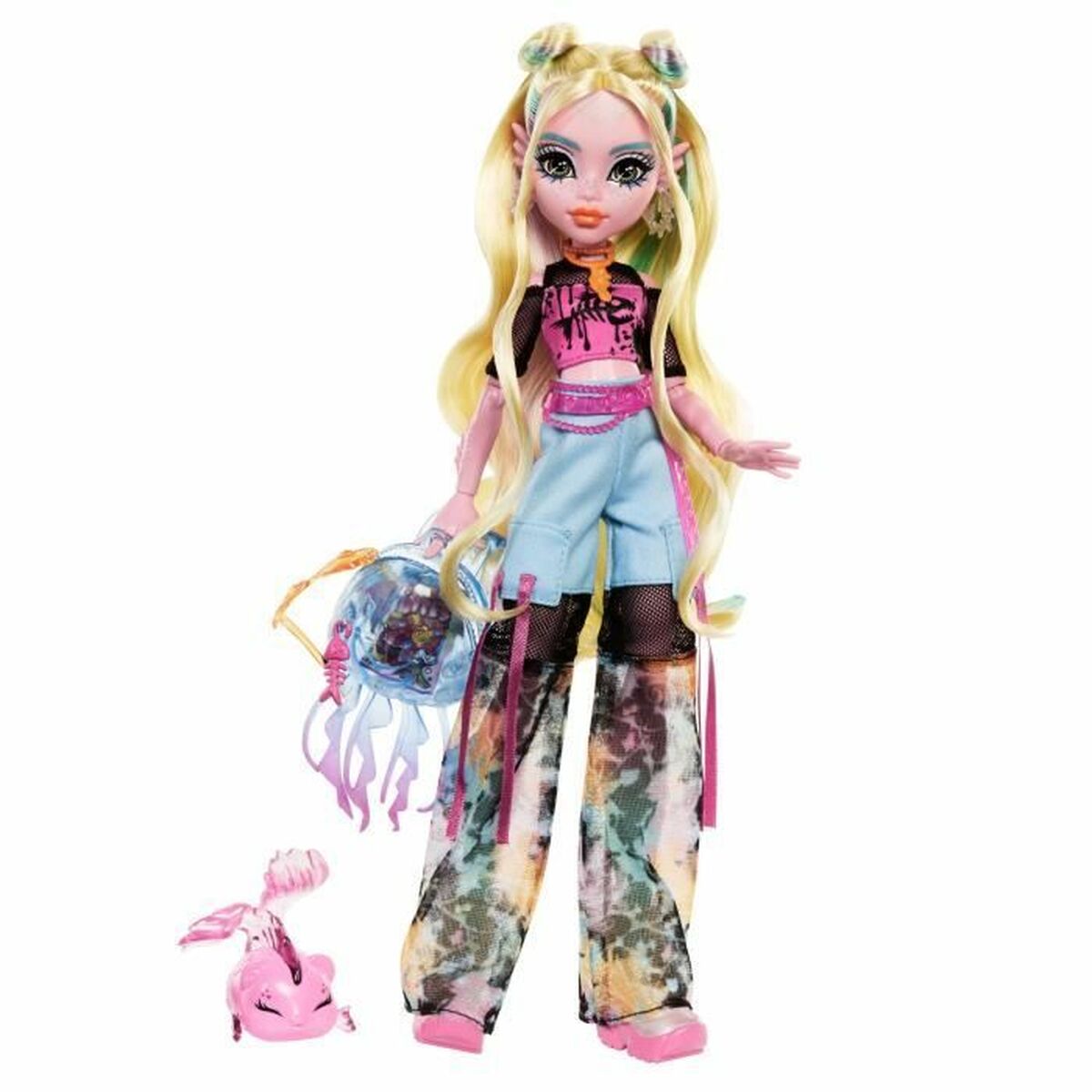 Bambolotto Bebè Con Accessori Monster High Lagoona Blue