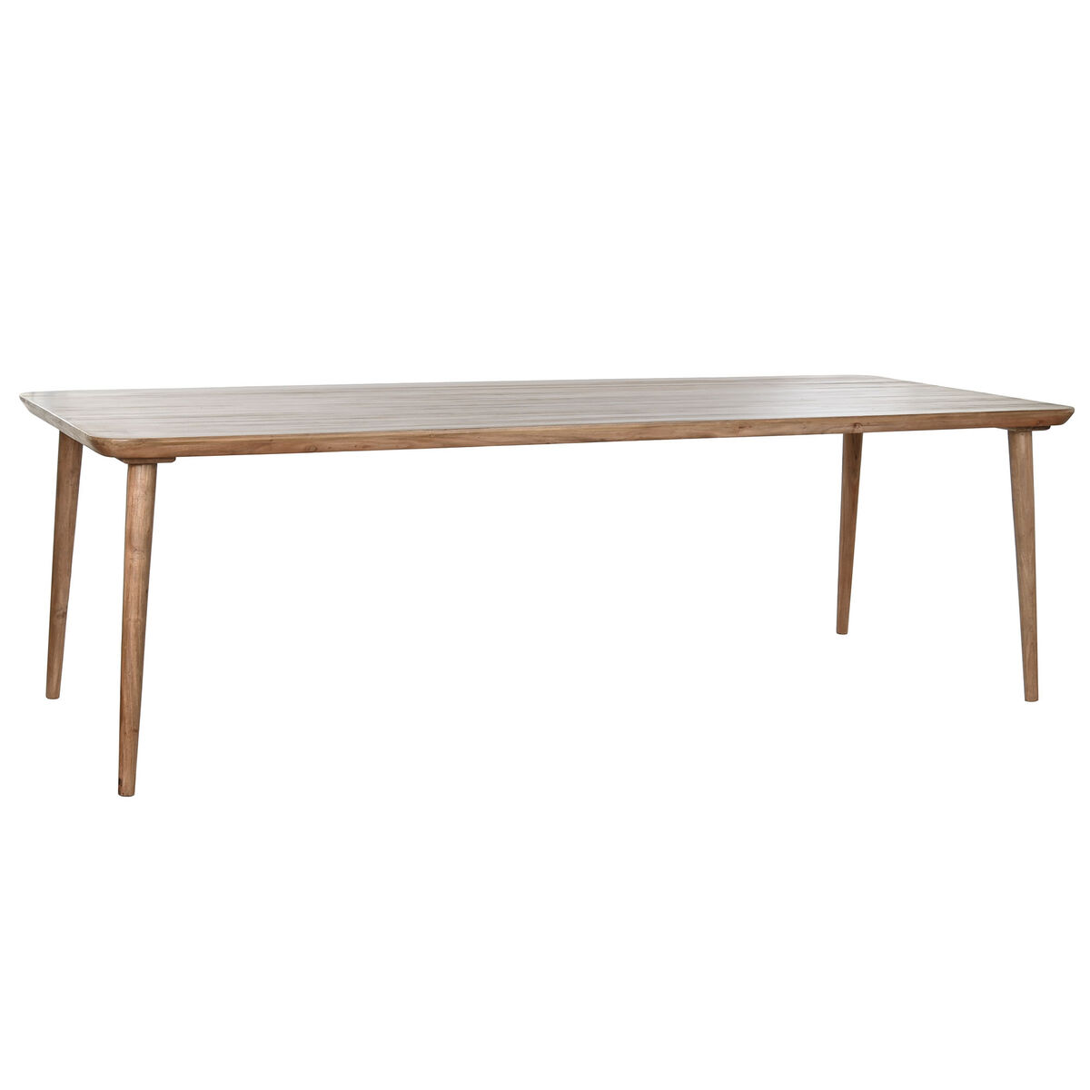 Tavolo Da Pranzo Home Esprit Marrone Chiaro Legno Di Acacia 250 X 100 X 77 cm