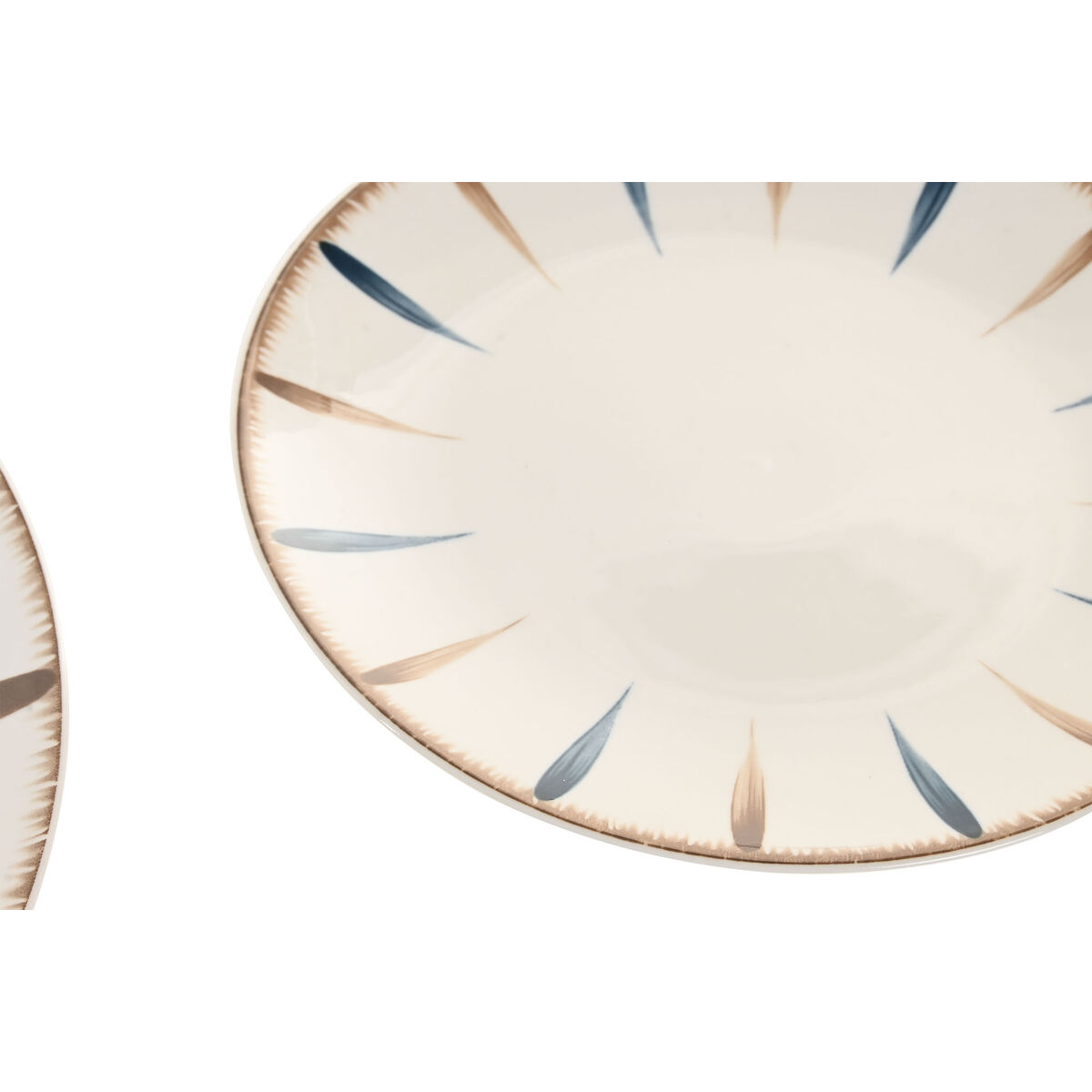 Servizio Di Piatti Home Esprit Azzurro Bianco Porcellana 18 Pezzi - Image 4