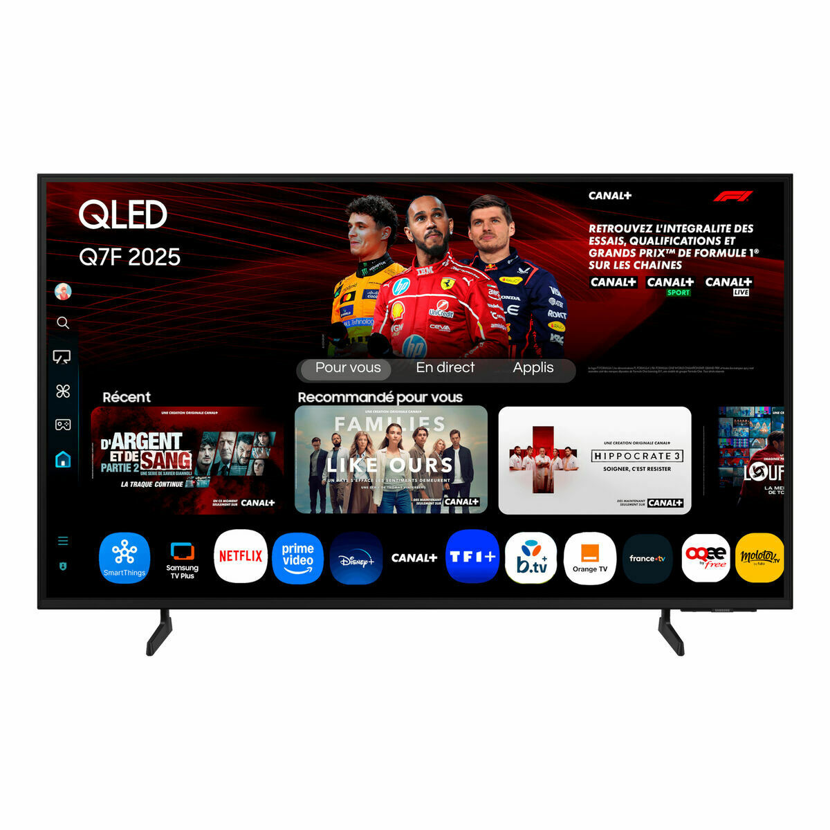 Smart Tv Samsung Tq65q7f 65" 4k Ultra Hd Hdr Qled