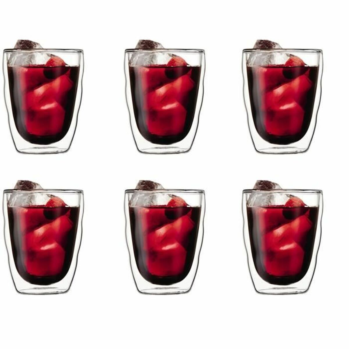 Set Di Bicchieri Bodum Trasparente (6 Unità)