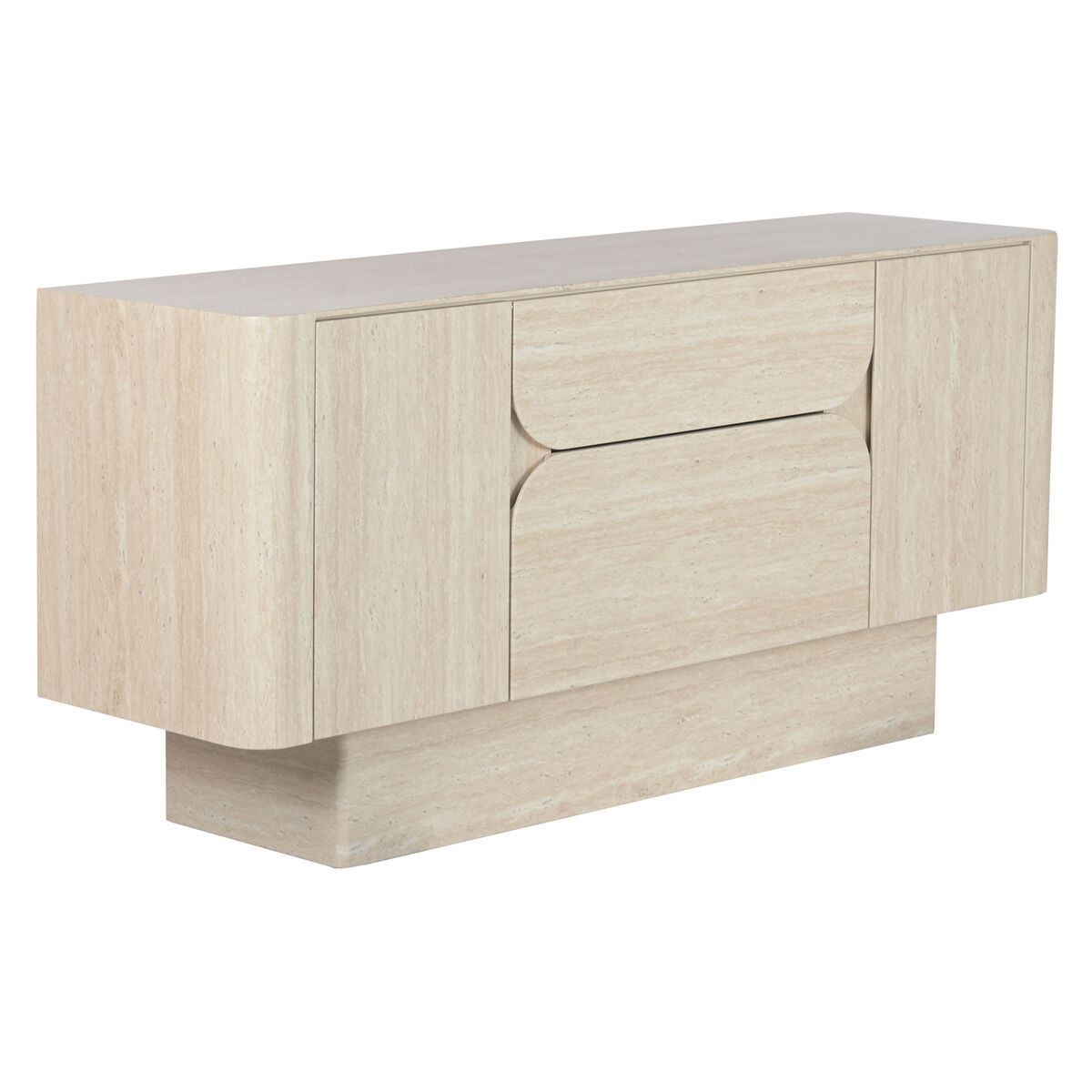 Credenza Home Esprit Beige Legno 162,6 X 45,9 X 76 cm